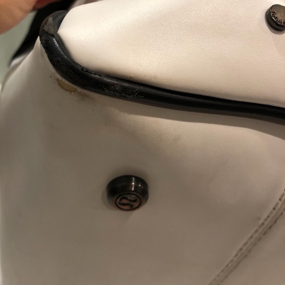 Lululemon Sweat Once A Day Bag ~ White ~ Handles - Picture 12 of 16